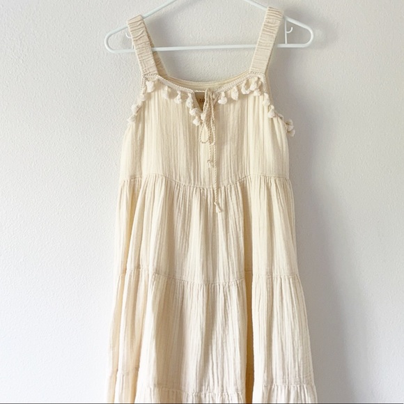 Moon River Tassel Trim Midi Dress size Med - Picture 13 of 13